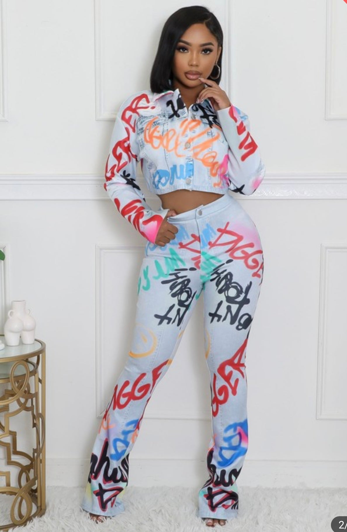 Graffiti Denim